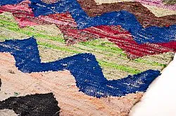 Alfombra Marroquí Bereber Boucherouite 125 x 245 cm