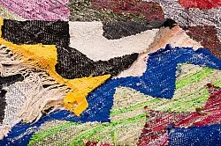 Alfombra Marroquí Bereber Boucherouite 125 x 245 cm