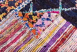Alfombra Marroquí Bereber Boucherouite 200 x 145 cm