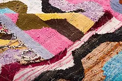 Alfombra Marroquí Bereber Boucherouite 140 x 265 cm