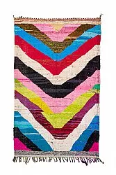 Alfombra Marroquí Bereber Boucherouite 150 x 235 cm