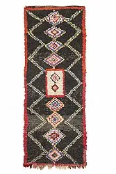 Alfombra Marroquí Bereber Boucherouite 335 x 125 cm