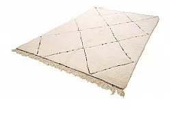 Alfombra Kilim Marroquí Bereber Beni Ourain 195 x 305 cm