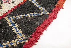 Alfombra Marroquí Bereber Boucherouite 335 x 125 cm
