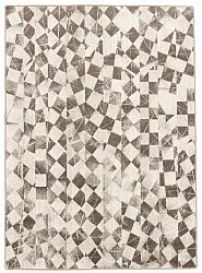 Alfombra de Lana - Kallatis (negro/blanco)