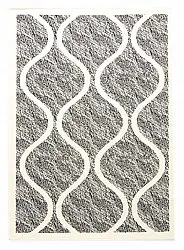 Alfombra Wilton - Florence Wave (gris)