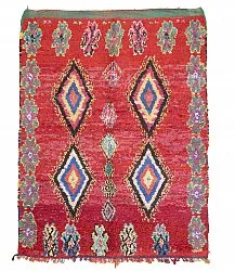 Alfombra Marroquí Bereber Boucherouite 225 x 165 cm