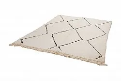 Alfombra Kilim Marroquí Bereber Beni Ourain 260 x 165 cm
