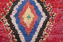 Alfombra Marroquí Bereber Boucherouite 225 x 165 cm