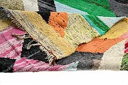Alfombra Marroquí Bereber Boucherouite 155 x 295 cm