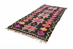 Alfombra Marroquí Bereber Boucherouite 135 x 315 cm