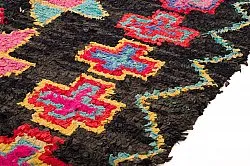 Alfombra Marroquí Bereber Boucherouite 135 x 315 cm