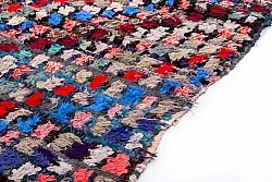 Alfombra Marroquí Bereber Boucherouite 230 x 125 cm