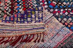 Alfombra Marroquí Bereber Boucherouite 230 x 125 cm