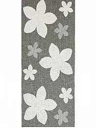 Alfombra de plástico - Horredsmattan Flower (gris)