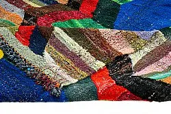 Alfombra Marroquí Bereber Boucherouite 150 x 275 cm