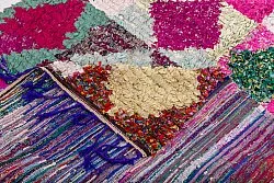 Alfombra Marroquí Bereber Boucherouite 265 x 155 cm