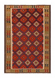 Alfombra Kilim Afgana 251 x 169 cm