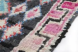 Alfombra Marroquí Bereber Boucherouite 310 x 130 cm