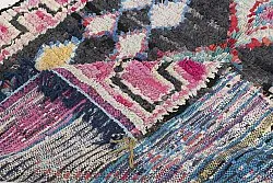 Alfombra Marroquí Bereber Boucherouite 310 x 130 cm