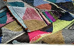 Alfombra Marroquí Bereber Boucherouite 145 x 305 cm