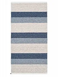 Alfombras de plástico e hilo - Horredsmattan Myra mix (azul)