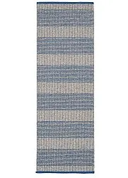 Alfombras de plástico e hilo - Horredsmattan Penny mix (azul)