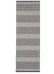 Alfombras de plástico e hilo - Horredsmattan Penny mix (negro)