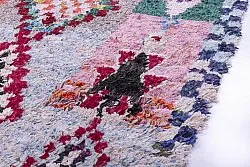 Alfombra Marroquí Bereber Boucherouite 250 x 125 cm