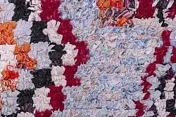 Alfombra Marroquí Bereber Boucherouite 250 x 125 cm