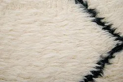 Alfombra Kilim Marroquí Bereber Beni Ourain 285 x 95 cm