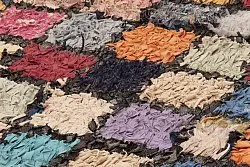 Alfombra Marroquí Bereber Boucherouite 230 x 140 cm