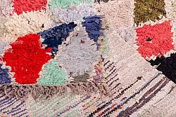 Alfombra Marroquí Bereber Boucherouite 240 x 115 cm