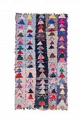 Alfombra Marroquí Bereber Boucherouite 225 x 120 cm