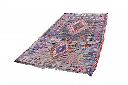 Alfombra Marroquí Bereber Boucherouite 230 x 125 cm