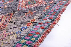 Alfombra Marroquí Bereber Boucherouite 230 x 125 cm