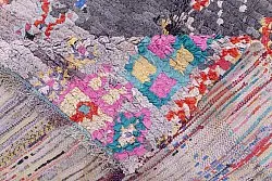 Alfombra Marroquí Bereber Boucherouite 230 x 125 cm