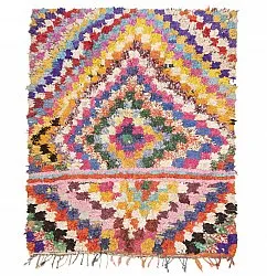 Alfombra Marroquí Berber Boucherouite 215 x 170 cm