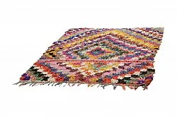 Alfombra Marroquí Berber Boucherouite 215 x 170 cm
