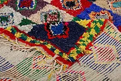 Alfombra Marroquí Bereber Boucherouite 290 x 145 cm