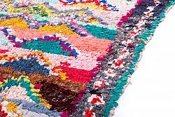 Alfombra Marroquí Bereber Boucherouite 195 x 135 cm