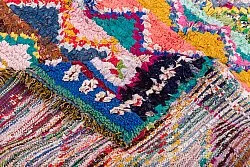 Alfombra Marroquí Bereber Boucherouite 195 x 135 cm
