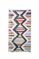 Alfombra Marroquí Bereber Boucherouite 145 x 245 cm