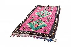 Alfombra Marroquí Bereber Boucherouite 260 x 140 cm