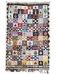 Alfombra Marroquí Bereber Boucherouite 250 x 165 cm