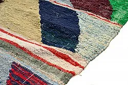 Alfombra Marroquí Bereber Boucherouite 145 x 280 cm