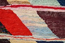 Alfombra Marroquí Bereber Boucherouite 145 x 280 cm