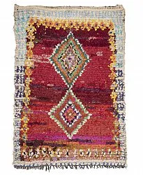 Alfombra Marroquí Bereber Boucherouite 210 x 140 cm