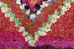 Alfombra Marroquí Bereber Boucherouite 210 x 140 cm
