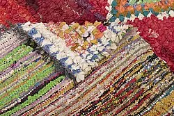 Alfombra Marroquí Bereber Boucherouite 210 x 140 cm